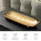 Glitzhome® Gold Oval Metal Decorative Trays Set